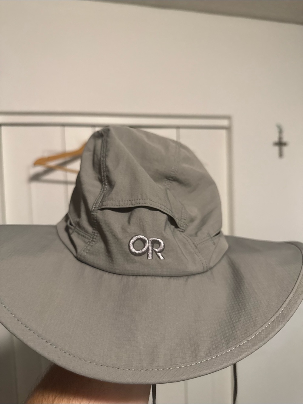Outdoor Research grey Sun Hat with Wide Brim
